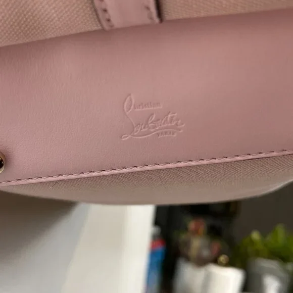 Christian Louboutin Frangibus Canvas & Leather Shopping Tote. - Picture 16 of 16